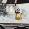 Decorazioni interne Specchietto retrovisore per auto Personalità Ciondolo horror Decorazione appesa Clip per presa d'aria automatica per auto Merci Divertente portatile