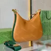 Модель дизайнер атташе пакеты для плеча женщин кроссбоди кошельки роскошные сумочки 2 размер хэсп Круассант Сумка для брусин