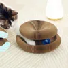 Chat jouets organe magique planche à gratter avec cloche ondulé meulage ongles griffe cadre d'escalade jouet à gratter produits pour animaux de compagnie