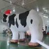 Atividades ao ar livre gigante personalizado vaca de leite holandês inflável para publicidade