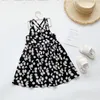 Kinderen meisjes zomerjurk kinderen chiffon kleine maisy meisje jurk bloemen sling prinses jurk kinderkleding kinderkleding