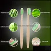 Disposable Toothbrushes Bamboo Handle Toothbrush Eco Friendly Bpa Charcoal Oral Health Low Carbon Soft Nylon Wood Biodegradable Drop Dhfk8