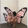 Party Decoration Halloween Cosplay Butterfly Wing Fairy Costumes Mothers Kids Matching Elves Princess Attraktiv semester Fashion Costume 220915