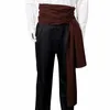 Party Decoration The Pirate Medieval Renaissance Sash Halloween Cosplay Props Costume Large Sash Belt 8 Colors 220915