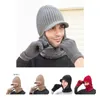 Berets Beanies Hats Knitted Gloves Wear Resistant High Quality Thickness Fashion Set