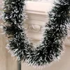 Juldekorationer krans med båge högt band girland för träddekoration utomhus hängande dörr vinterparti leveranser 220914