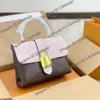 LOCKY BB Borse a tracolla Lock Postman Bag Donna ORIGNAL BOX Vera pelle portatile femminile di lusso Borsa a tracolla Crossbody Sho238Z