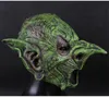 Masques de fête Masque de sorcière en mousse Green Goblin Cosplay Costume Elf vert Masque de sorcière effrayant Halloween Carnaval Festival Masque de fête Accessoires de fête 220915