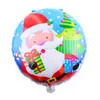 18 cali Dekoracja Folia Balony Wesołych Świąt Felizad Navidad Star Helum Ballons Snowman Santa Claus Xmas Tree Party Home D2483617