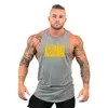 Mens Tank Tops Brand Casual Clothing Underhirt Fitness Stringer Muscle Workout Vest Cotton Gym Män ärmlös Fashion Bodybuilding
