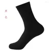 Herrstrumpor 3 par Mid-tube Business Men's Creative M￶nster Andningsfulla Sock Boy Christmas Gift