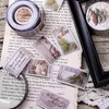 Geschenkomschakeling 3 cm 5 m/rolstempelmodus Washi Tapes Scrapbooking Materiaal Maskeerstickers Dagboek Decoratieve lijm collage Stationery's benodigdheden