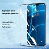 Phone Screen Protectors 9H Tempered Glass Full Coverage Cover Curved Screen Protector Anti-Scratch Film Guard Shield For iPhone 14 Plus Pro Max 13 Mini 12 11 XS XR X 8 7