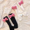 0-6T Cute Knitted Bowknot Baby Socks Breathable Cotton Children Kids Sock Gift for Toddler Infant