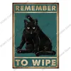 2023 engraçado cavalo ovelha gato preto pintura de metal cartaz vintage metal estanho sinal retro animais placa sinais pet shop casa decoração da parede 6220673