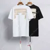 رجال الصيف فضفاضة القمصان teshes مصممي المصممين علامات تجارية الرجل نساء قميص قميص فاخرة رسالة ملابس السهم الأسود الأبيض