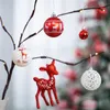 Dekoracje świąteczne Valery Madelyn100 Pack Ball Luksusowe Xmas Tree Hangings Zestaw Assorted Craft Supplie na 2023 rok wystroju domu 220914