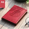 Notepads Portable Vintage Pattern PU Leather Notebook Diary Notepad Stationery Gift Traveler Journal 220914