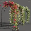 Décoration de fête Arches Mariage Mariage Jardin plante étagère support de fleurs fond tonnelles maison extérieur pelouse arche porte