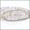 Bracelets de Cheville 1 Rangée Strass Scintillant Stretch Cz Chaîne De Cheville De Tennis Cheville Sexy Sandales Aux Pieds Nus Accessoires De Mariage De Mariée Pour Les Femmes 514 Dhyml