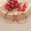 Orecchini a cerchio Go2Boho Fashion For Women Jewelry Red Miyuki Seed Beads Dainty Ear Ring Gift Simple Circle Earring Femme