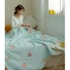 Blankets 10 Layer Gauze Cotton Towel Summer Cool Quilts Single Double Blanket Baby Children Nap Air-conditioned