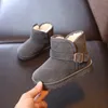 Boots baby casual mode barn pojkar flickor snö barn löpskor varumärke sport vita sneakers 22 22220915