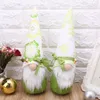 Party Decoration Patricks Day Gnome Faceless Doll Easter Decorations Irish Leprechaun Scandinavian Tomte Nisse Holiday Ornaments