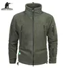 Vestes pour hommes Mege Marque Vêtements Manteau Hommes Épaissir Chaud Militaire Armée Polaire Patchwork Multi Poches Polartec et Manteaux 220915