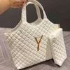 Totes Designer Diamond Sac à main Femmes Grand Logo Sac fourre-tout en cuir Simple et généreux Sac à bandoulière Messenger avec portefeuille 220804