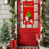 Kerstdecoraties 2023 Deurhangende banner Gezichtsloze pop vrolijke boom voor thuismas ornamenten hanger Navidad Noel 220914