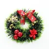Decorações de Natal 12 cm de grinaldas de natal pingente de pingente de guirlanda alegre para casa Navidad Happy Year 2023 220914