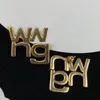 Classic Letters Designer Earrings Charm Ear Studs Women Golden Eardrops Letter Steel Stamps Danglers With Box