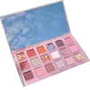 Eye Shadow 18 Color Rose Eyeshadow Palette Pearly Matte Mashed Pink Long Lotion C0W7