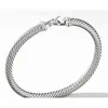 Designer Bracelets Bracelet Dy Twisted Wire Round Head Women Fashion Versatile Platinum Plated Two-color Hemp Trend Hot Selling Jewelry DY jewelry accessories