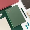 Morandi Color Soft Copybook Notebook Green Red Pantone A5 taille 80 Sheet Douleur Paper Planiner Office Bure
