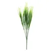 Decoratieve bloemen kunstmatige ui gras plastic groen planten boeket bruiloft woonkamer vaas nep bloem arrangement home decor