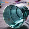 Creative Christmas Tree Mug Glass Star Cup High Temperatur Double Water Cups Party Xmas Gifts Foldbara resemuggar H011