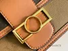 Bolsos de noche bolsos de hombro 2022 Dise￱ador de mujeres Dauphine Handbag Messenger Nicolas Ghesquiere Bag oxidando cuero genuino hombro elegante