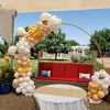 Decorazione per feste 2.9X2.4M Metallo Matrimonio Compleanno Arco Sfondo Cornice Casa Porta Palloncino Fiore Stand per eventi fai da te