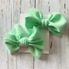 Аксессуары для волос citgee2pcs младенцы детские девочки -девочки Bow Clips Headwear лента Bowknot barrettes