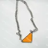 2022 luxurys Sale Pendant Necklaces Fashion for Man Woman 48cm Inverted triangle designers brand Jewelry mens womens Highly Quality