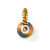 Smoking colored Glass Bowl Herb Holder 14mm Male 31mm Diameter 68mm Height for Glass or Water Pipe Dab Riig Bong