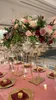 Party Decoration Style Flower Rack Gold Arch Stand Road Lead Wedding Centerpiece For Event