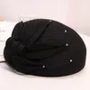 Berets 2022 Ladies Irregular Pillbox Cap Fashion Cloche Hats Woman Felt Beret Party Formal Fedora Wool Hat