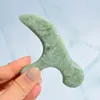 Triangle Foot Feet Massager Jade Stone Gua Sha Acupuncture Point Tool Guasha Spa Scraping Massage Health Care Tool