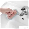 Reinigingsborstels schone borstels spons badkamer handige gum borstel borstel wast pot accessoires keuken reiniging tegels druppel levering 2021 dhawe