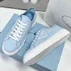 Designer Sneakers Gabardine Nylon Casual Shoes Brand Wheel Trainers Women Luxury Canvas Sneaker Fashion Platform Solid Heighten Shoe With Box size 35-41