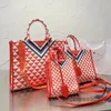 Bolsa Bolsas de noite Sacola de lona Triângulo Sacos de compras Moda Bolsas grandes Mini Bolsas femininas Couro genuíno Sacos de praia abertos com chave de alta qualidade