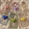 iPhone CANDY COLOR LOVE 11/12/13 PROMAX PHONE CASES XR 소프트 iPhone XS 안티 드롭 7/8plus New